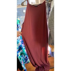 Floor length maxi dress
